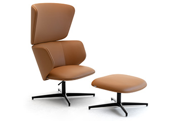 Poltrona lounge chair piu' grande relax con tavolo Alise'